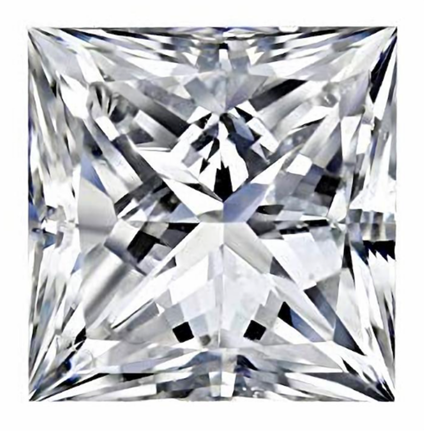 3.36ct VS2 G Princess Lab Grown Diamond