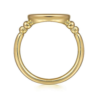 Gabriel 14K White & Yellow Gold 0.49ctw Bujukan Diamond Fashion Ring
