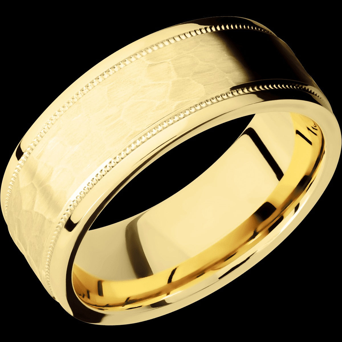 Lashbrook 14K Yellow Gold 8mm Flat Wedding Band