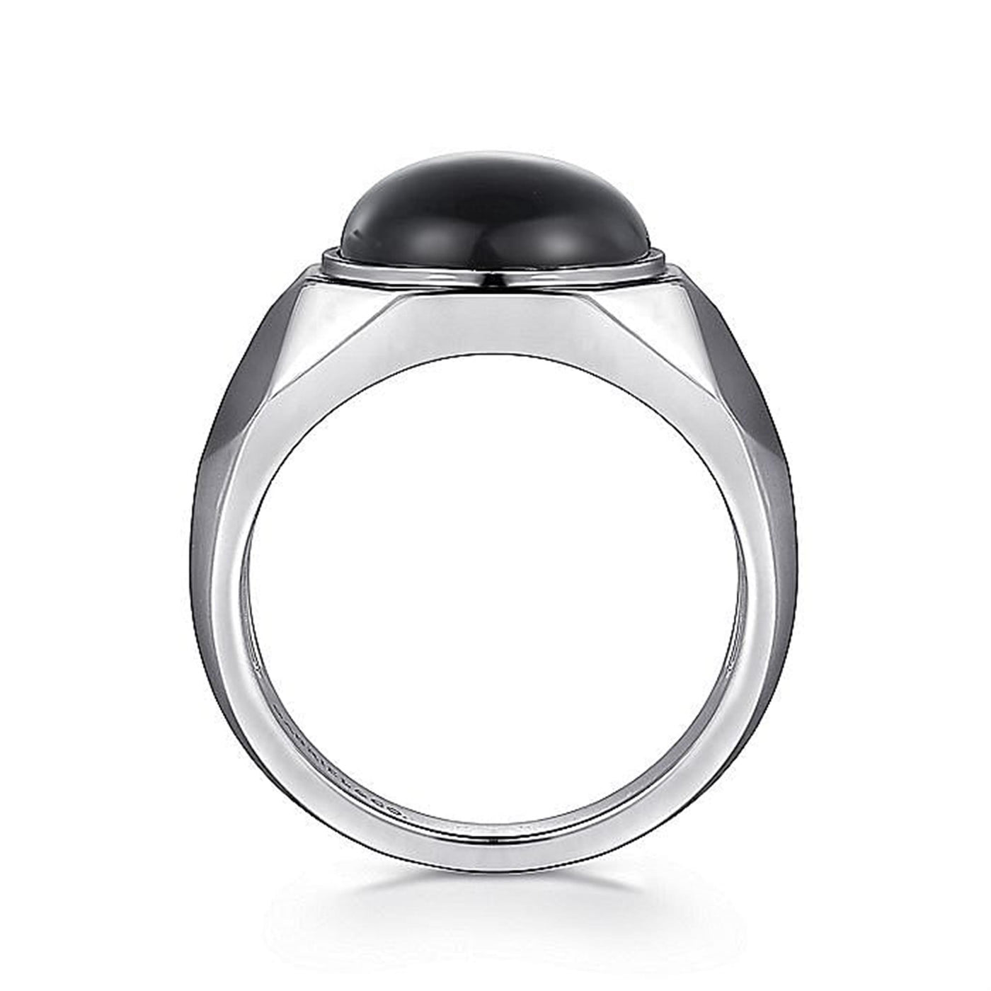 Gabriel Sterling Silver Onyx Ring
