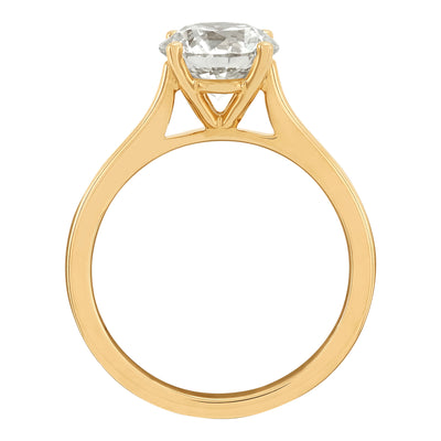 Armadani 14K Yellow Gold 2.06ctw 4 Prong Lab Grown Diamond Engagement Ring