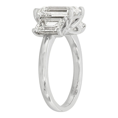 Armadani 14K White Gold 5.17ctw 4 Prong Lab Grown Diamond Engagement Ring