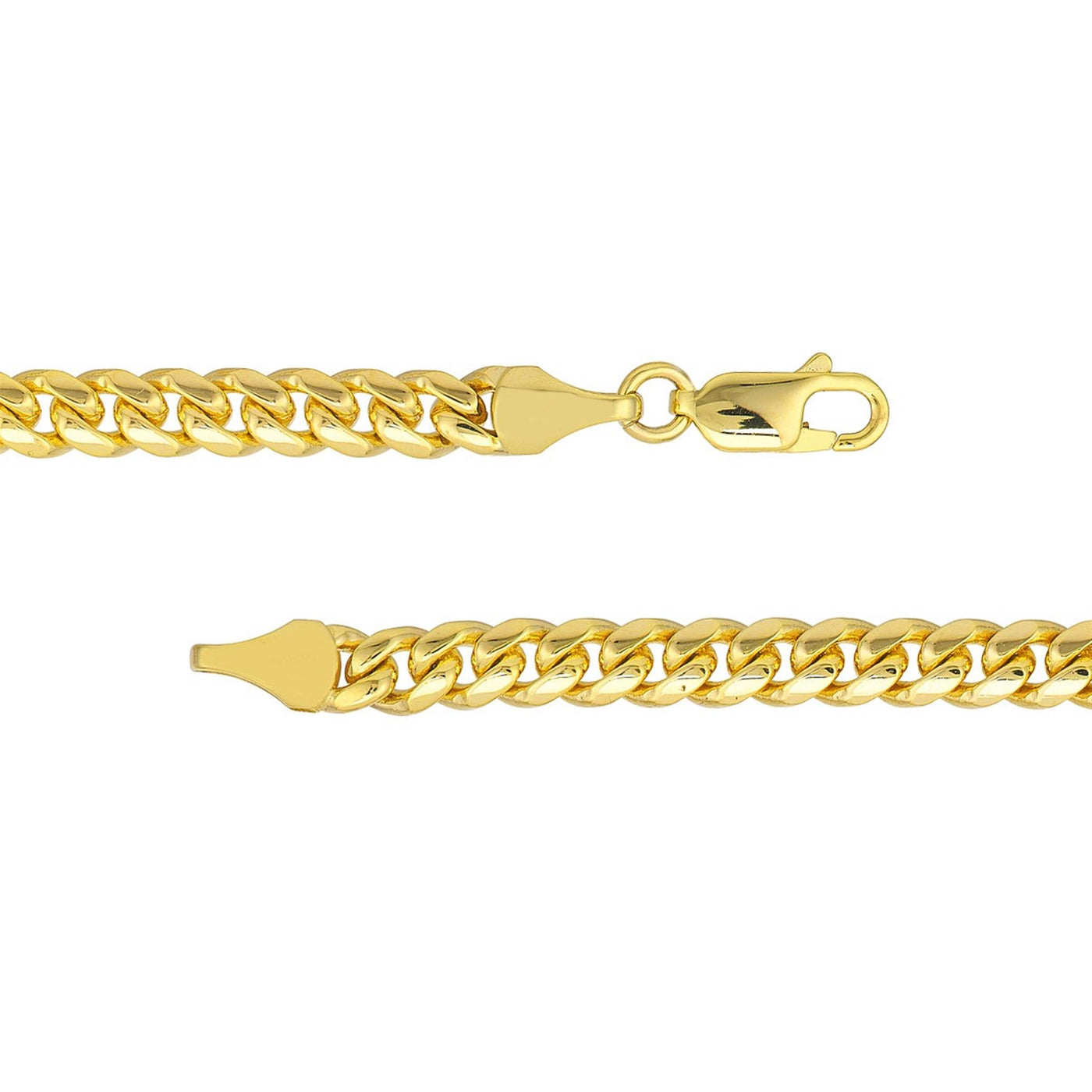 10K Yellow Gold 5mm 22" Miami Cuban Chain