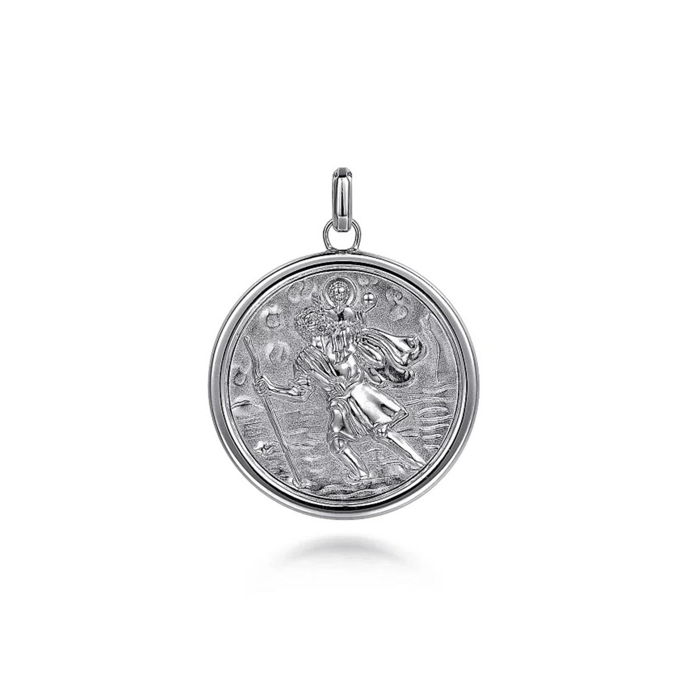 Gabriel Sterling Silver Faith Inspired Sentiment Charm