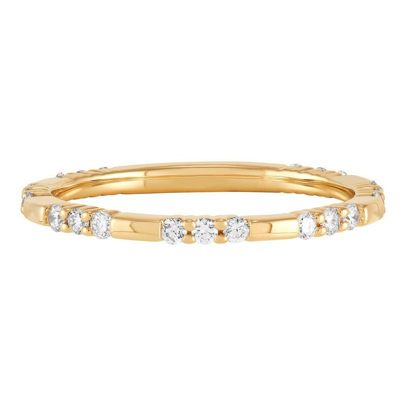 Armadani 14K Yellow Gold 0.33ctw Lab Grown Diamond Wedding Band