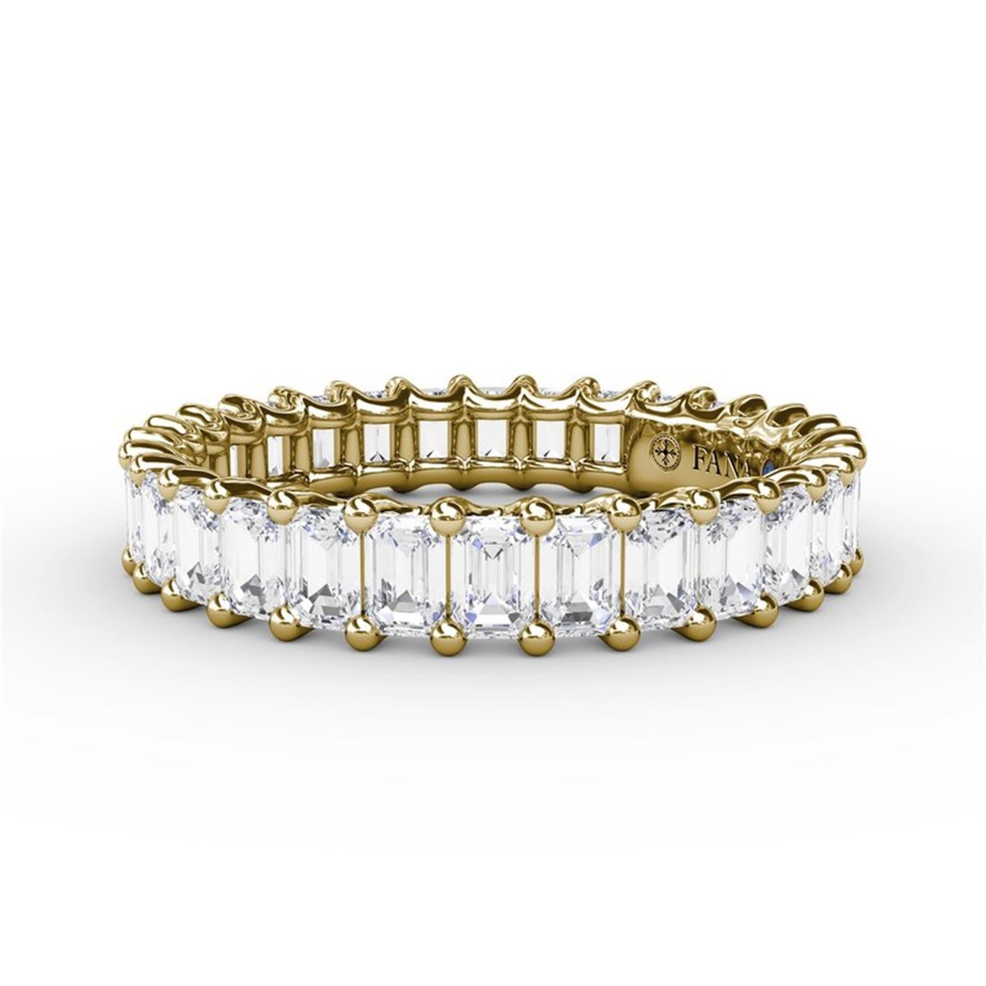 14K Yellow Gold 2.39ctw Diamond Eternity Band 
Featuring a Polished Finish
