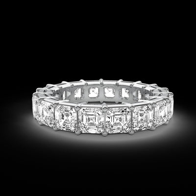 Platinum 7.00ctw Diamond Eternity Band