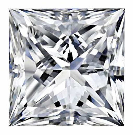 2.54ct VVS2 D Princess Lab Grown Diamond