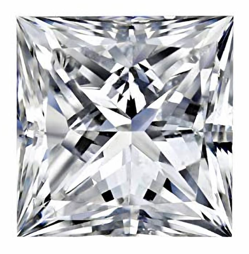 1.53ct VVS2 D Princess Lab Grown Diamond