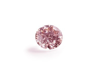 2.00ct VS1 Pink Round Lab Grown Diamond by LIGHTBOX