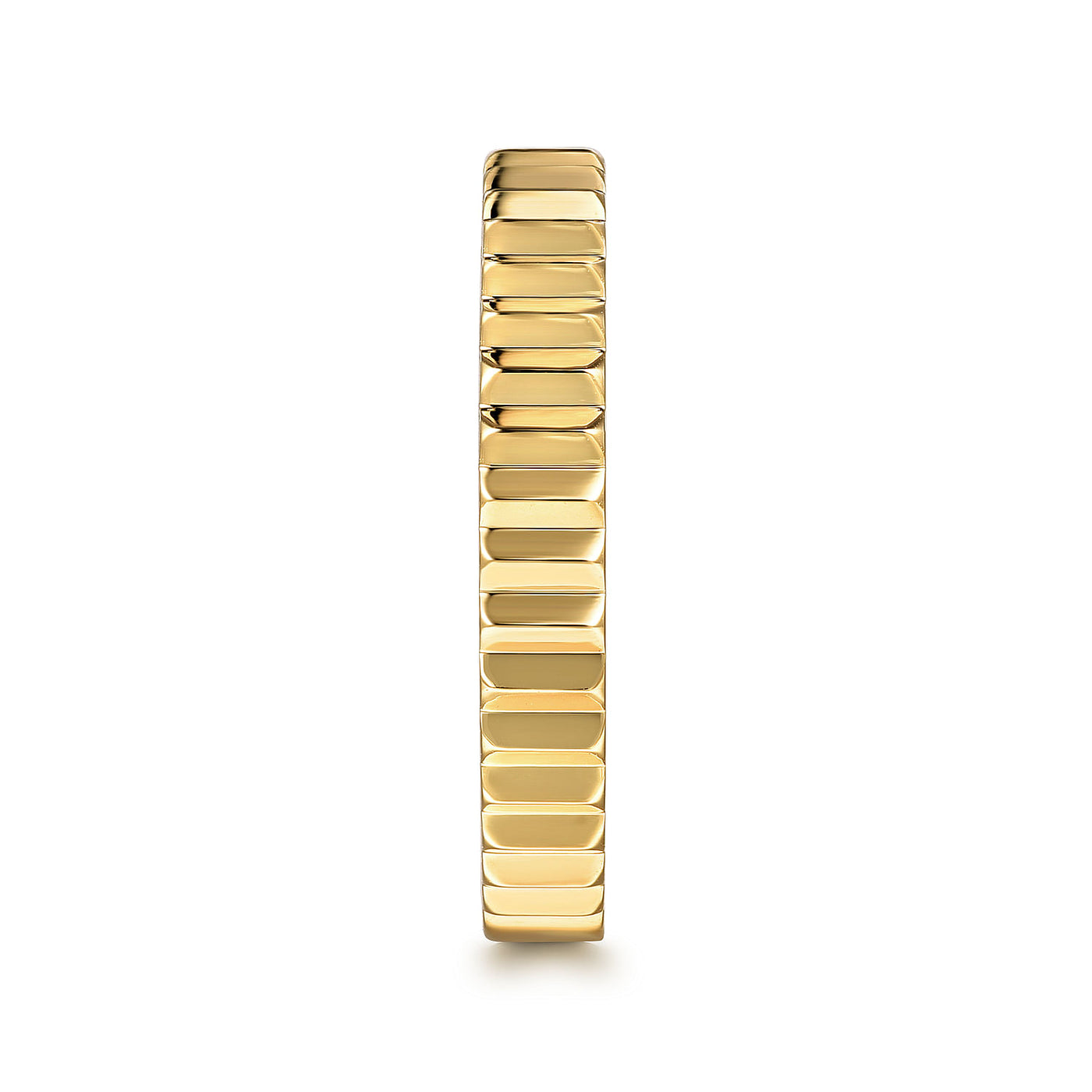 Gabriel 14K Yellow Gold 3mm Flat Stackable Band