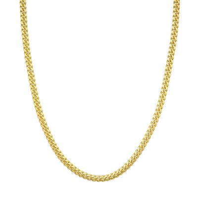 10K Yellow Gold 4.5mm 20" Miami Cuban Chain