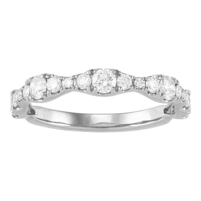 Armadani 14K White Gold 0.75ctw Lab Grown Diamond Wedding Band