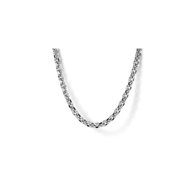 Gabriel Sterling Silver 3.6mm 22" Cable Link Chain