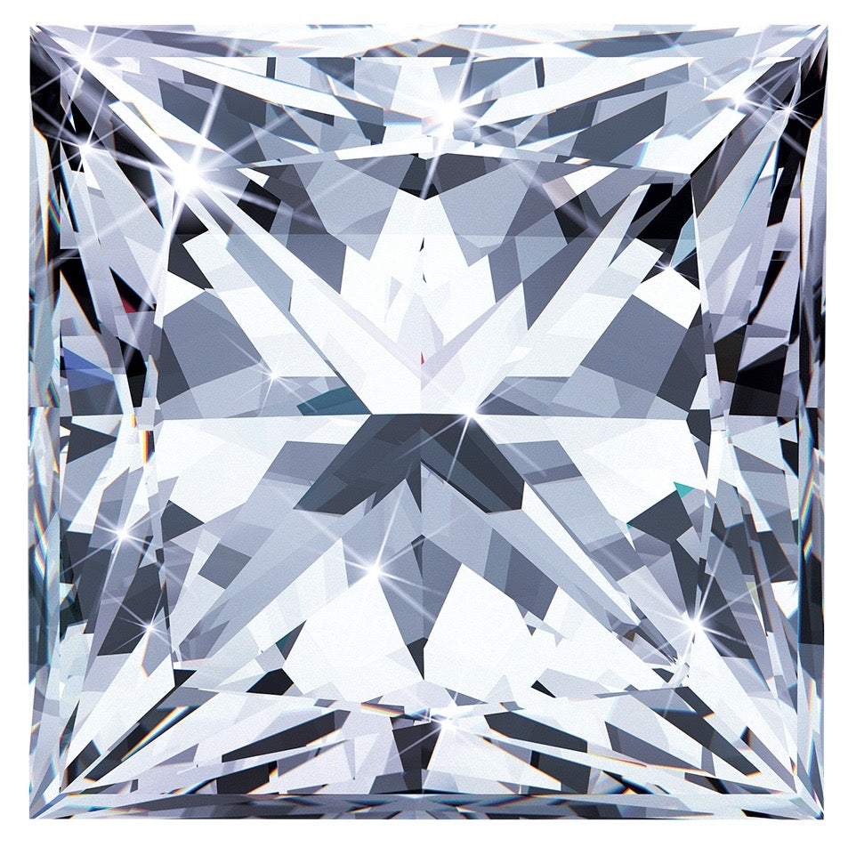 1.02ct I1 I Princess Diamond