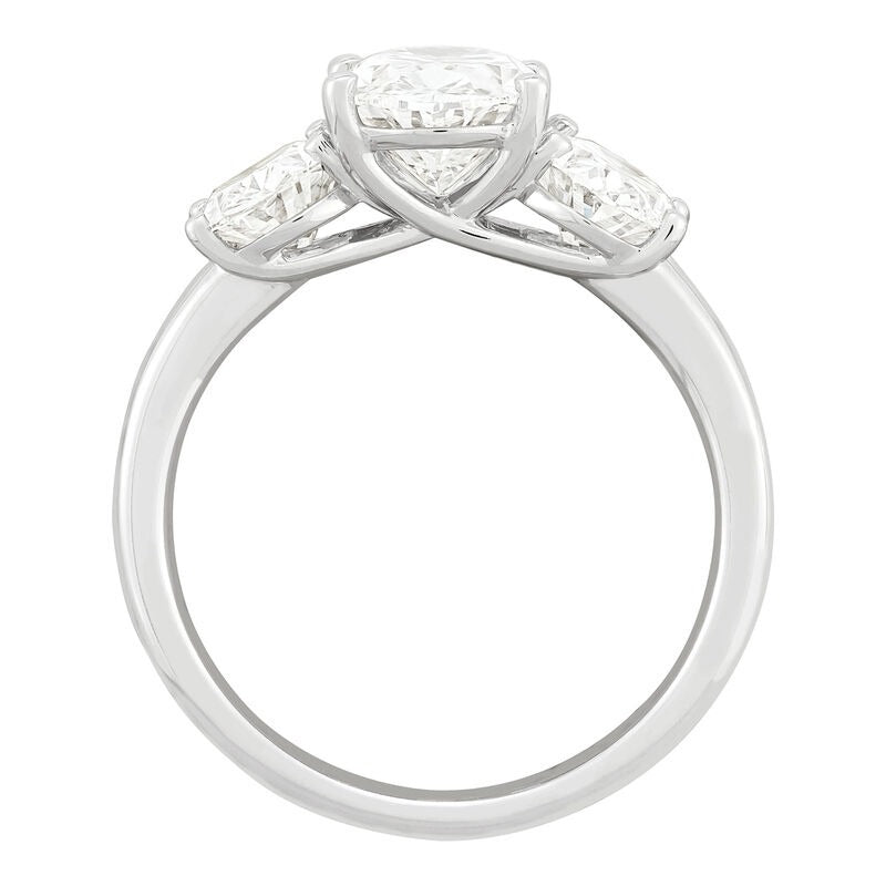 Armadani 14K White Gold 3.50ctw 4 Prong Lab Grown Diamond Engagement Ring