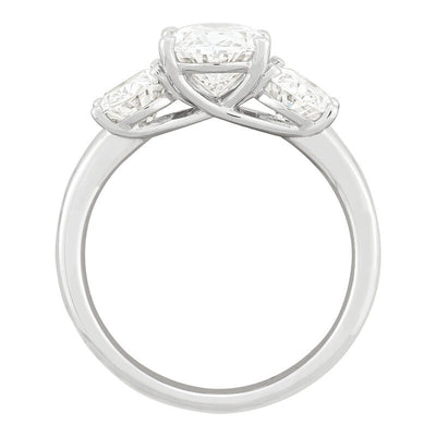 Armadani 14K White Gold 3.50ctw 4 Prong Lab Grown Diamond Engagement Ring