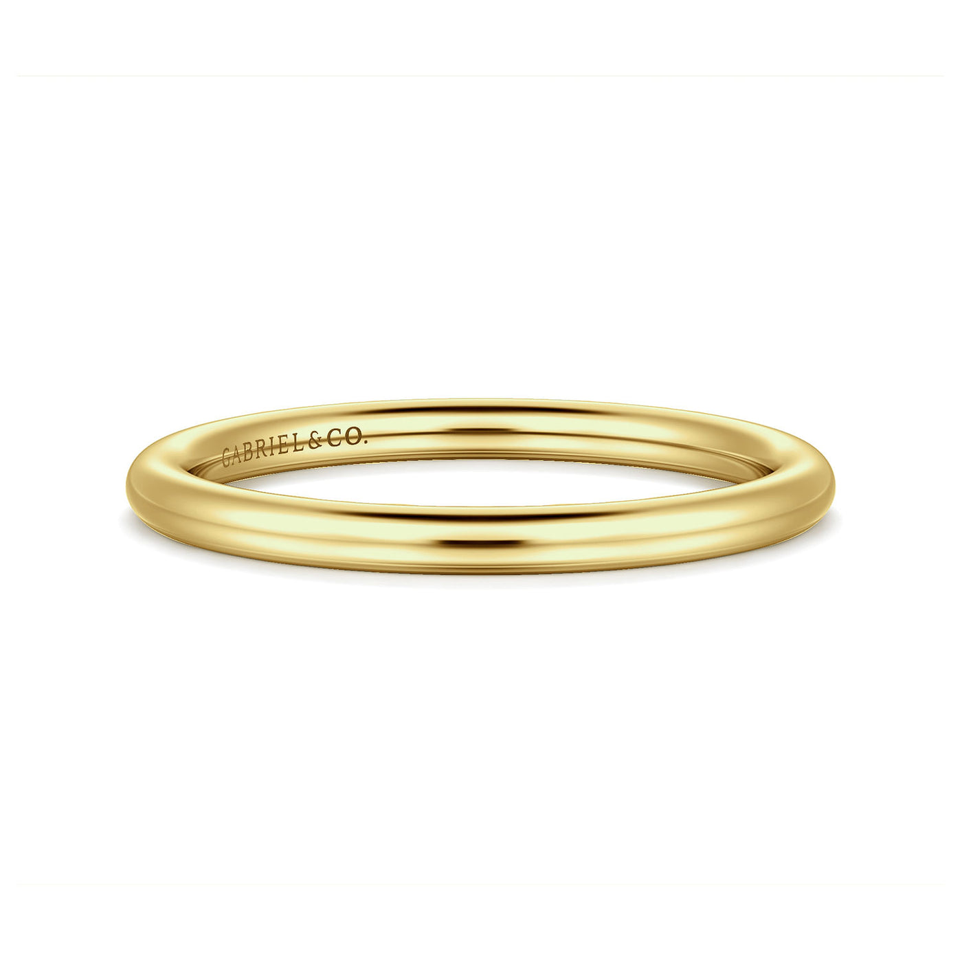 Gabriel 14K Yellow Gold Stackable Stackable Style Ring