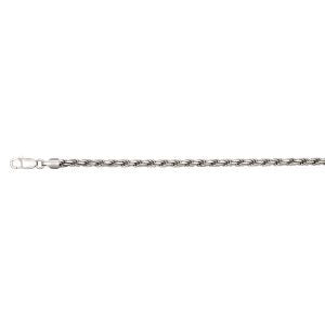 Sterling Silver 4.3mm 24" Rope Chain
