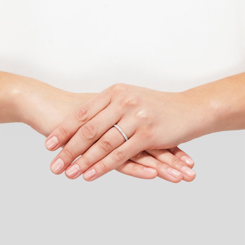 Armadani 14K White Gold 0.38ctw Lab Grown Diamond Wedding Band