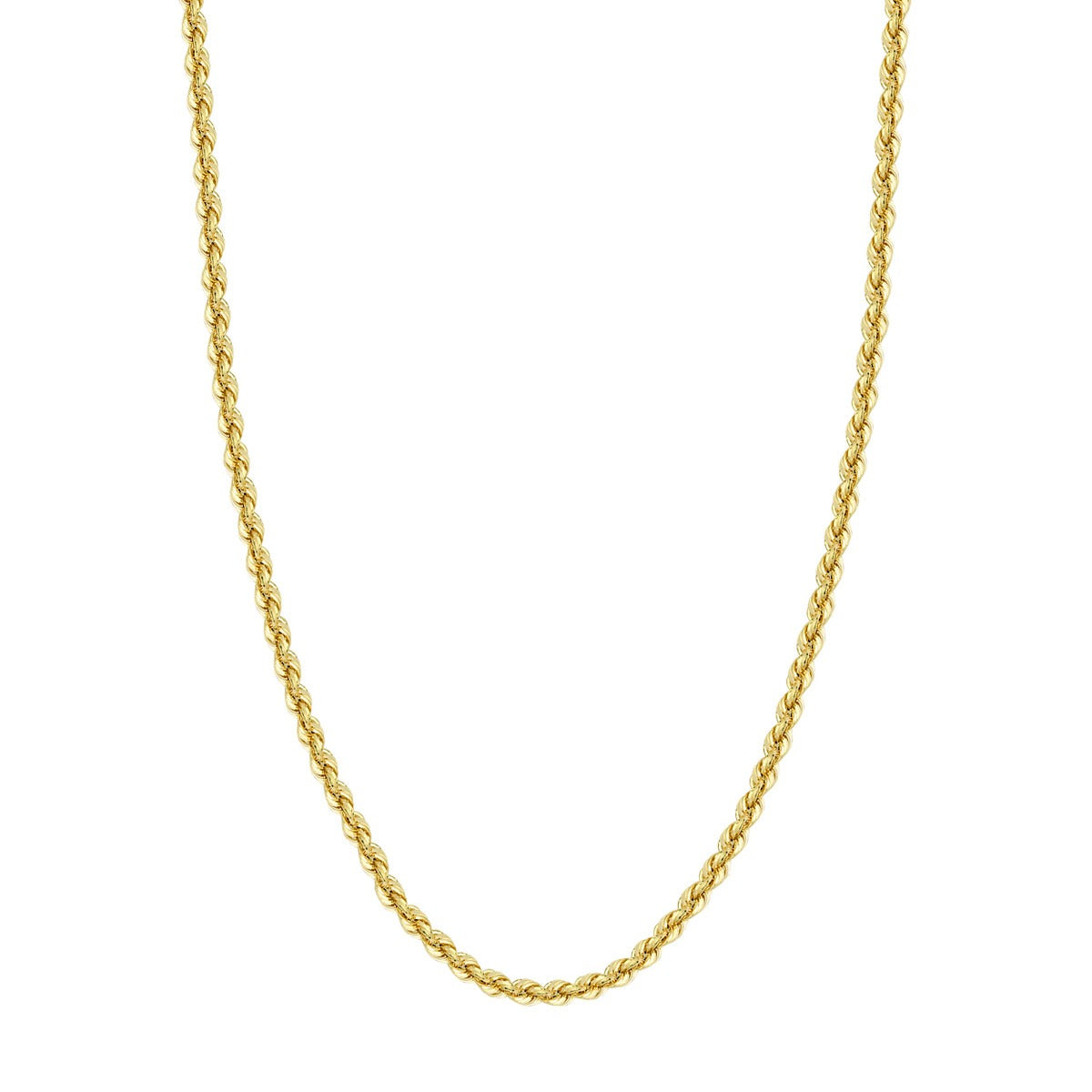 10K Yellow Gold 4.7mm 20" Rope Chain