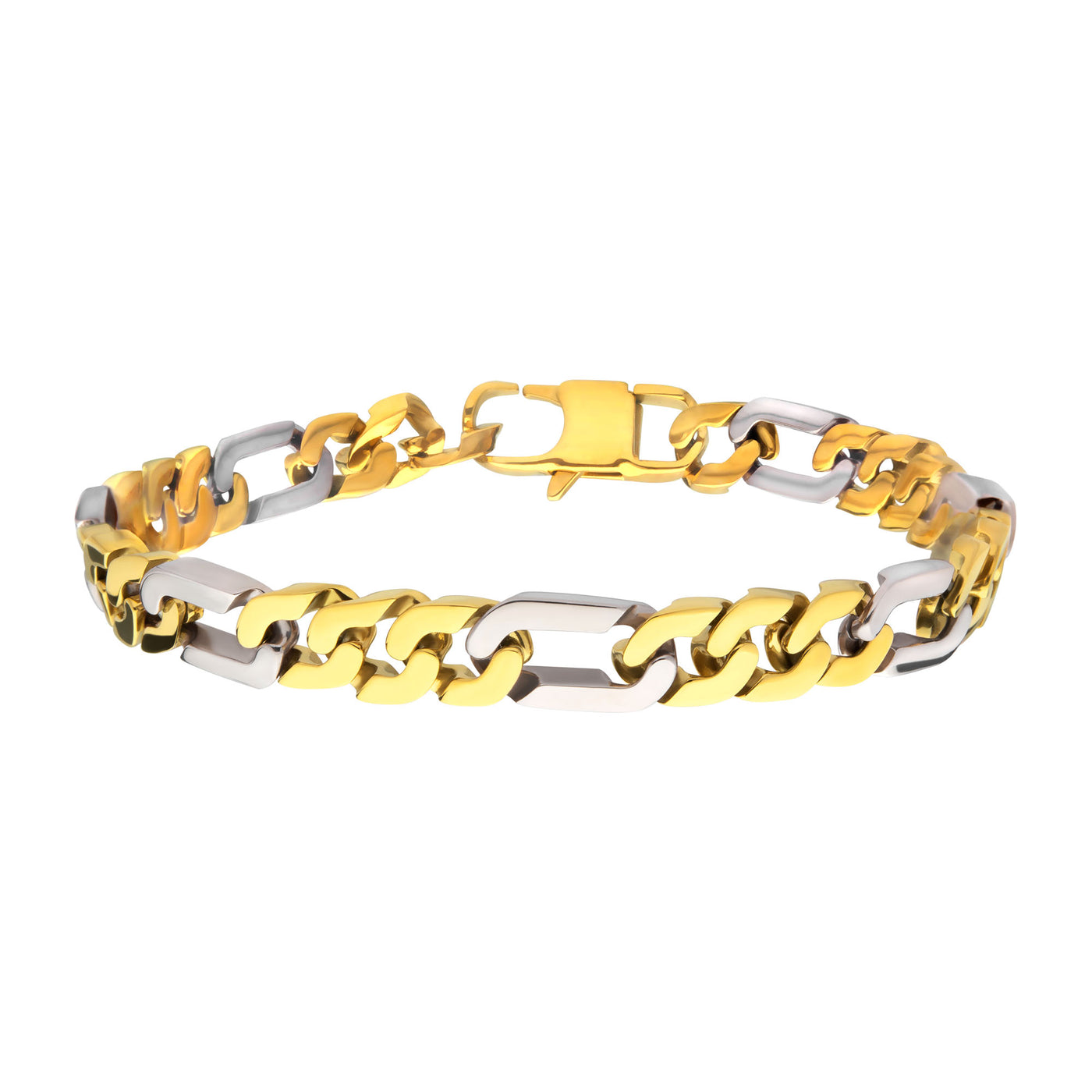 Inox 18K Gold IP Stainless Steel Bracelet