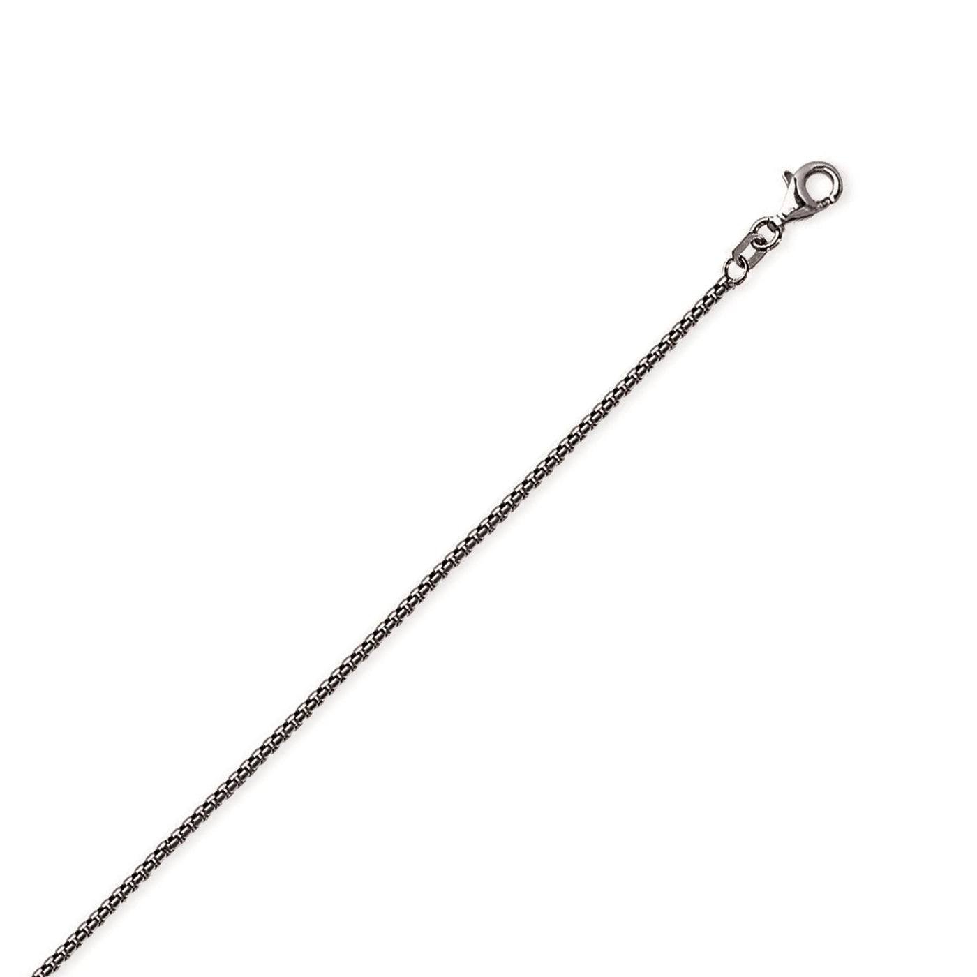 Sterling Silver 1.7mm 20" Box Chain