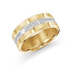 Malo 14K Yellow Gold 9mm Wedding Band
