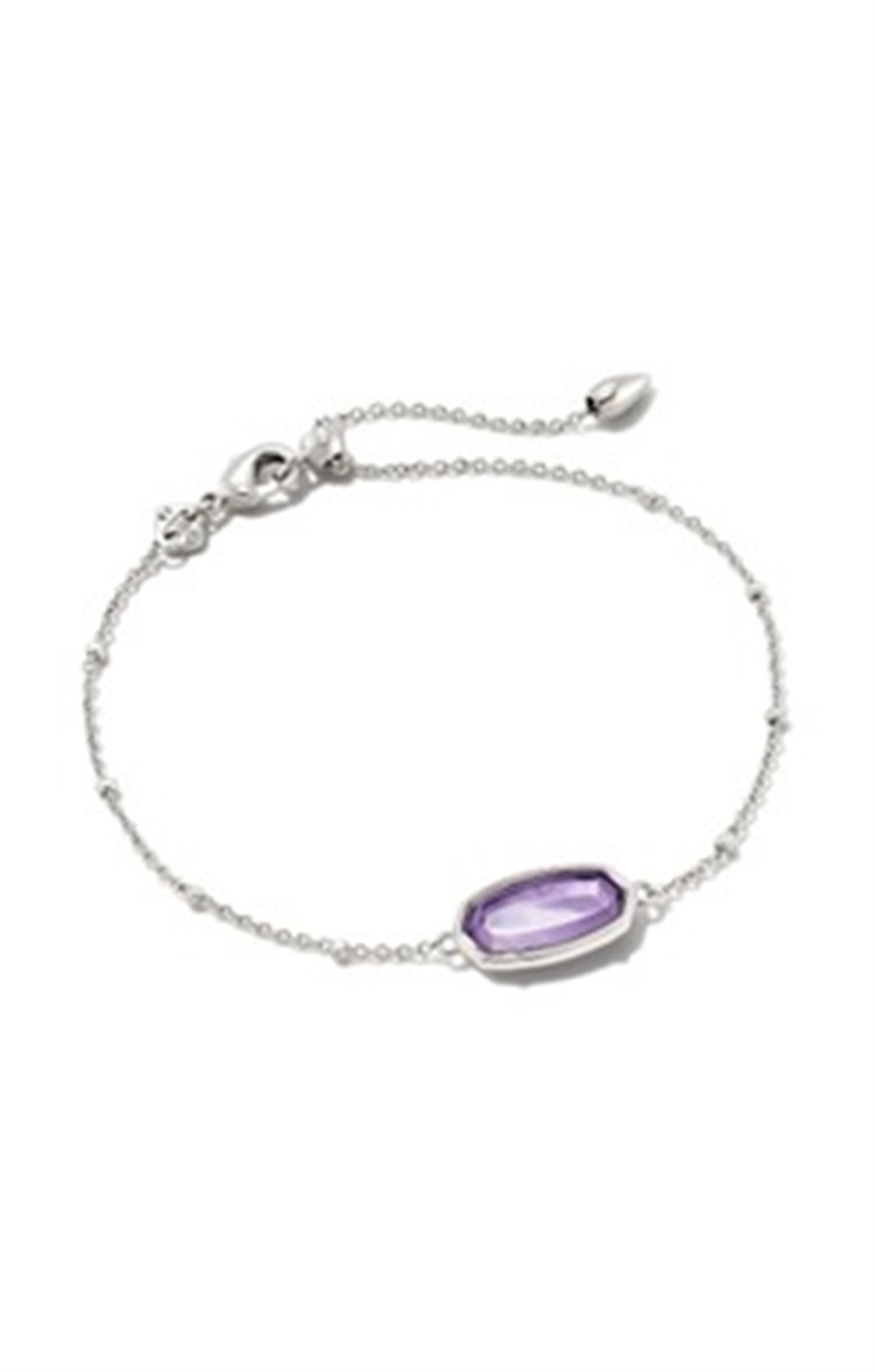 Silver Tone Bracelet Featuring Lavendar Opalite by Kendra Scott