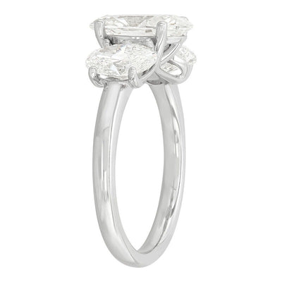 Armadani 14K White Gold 3.50ctw 4 Prong Lab Grown Diamond Engagement Ring