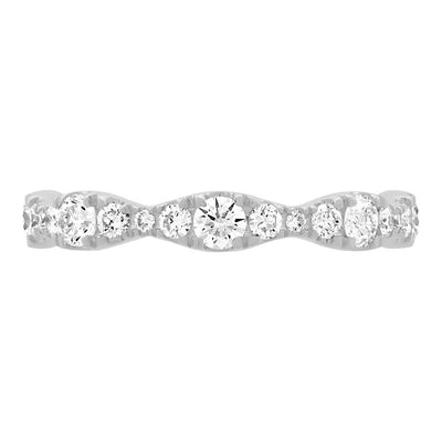 Armadani 14K White Gold 0.75ctw Lab Grown Diamond Wedding Band