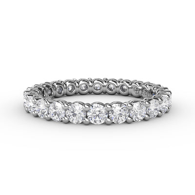 Fana 14K White Gold 1.40ctw Diamond Eternity Band