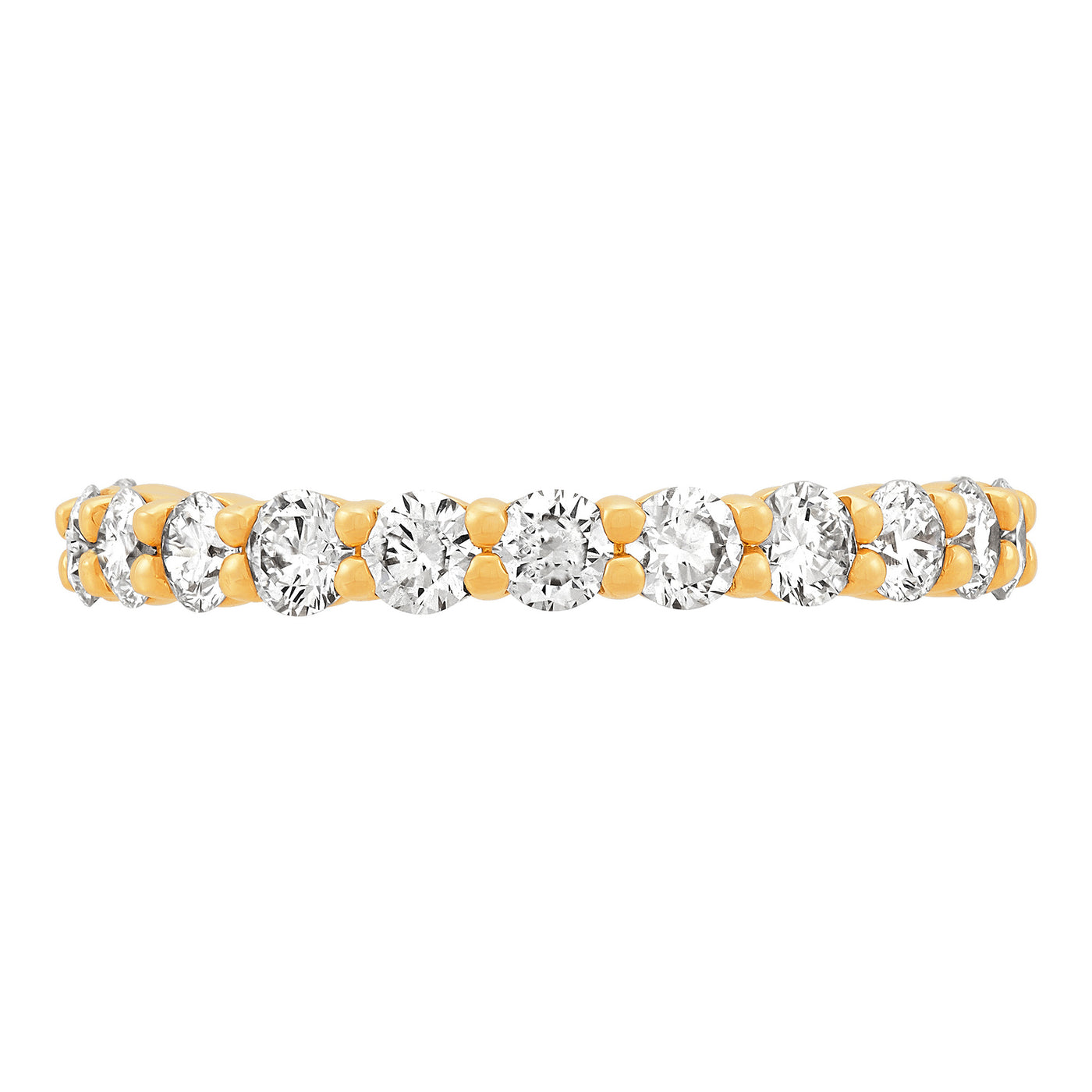Armadani 14K Yellow Gold 1.52ctw Lab Grown Stackable Diamond Band