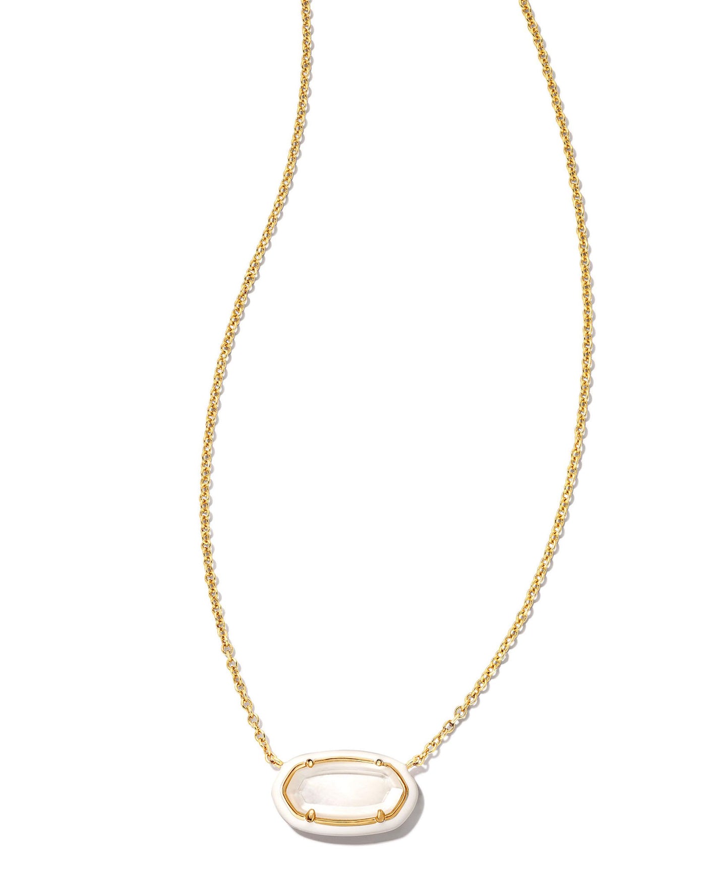 Gold Tone Necklace Featuring Ivory Mix by Kendra Scott
