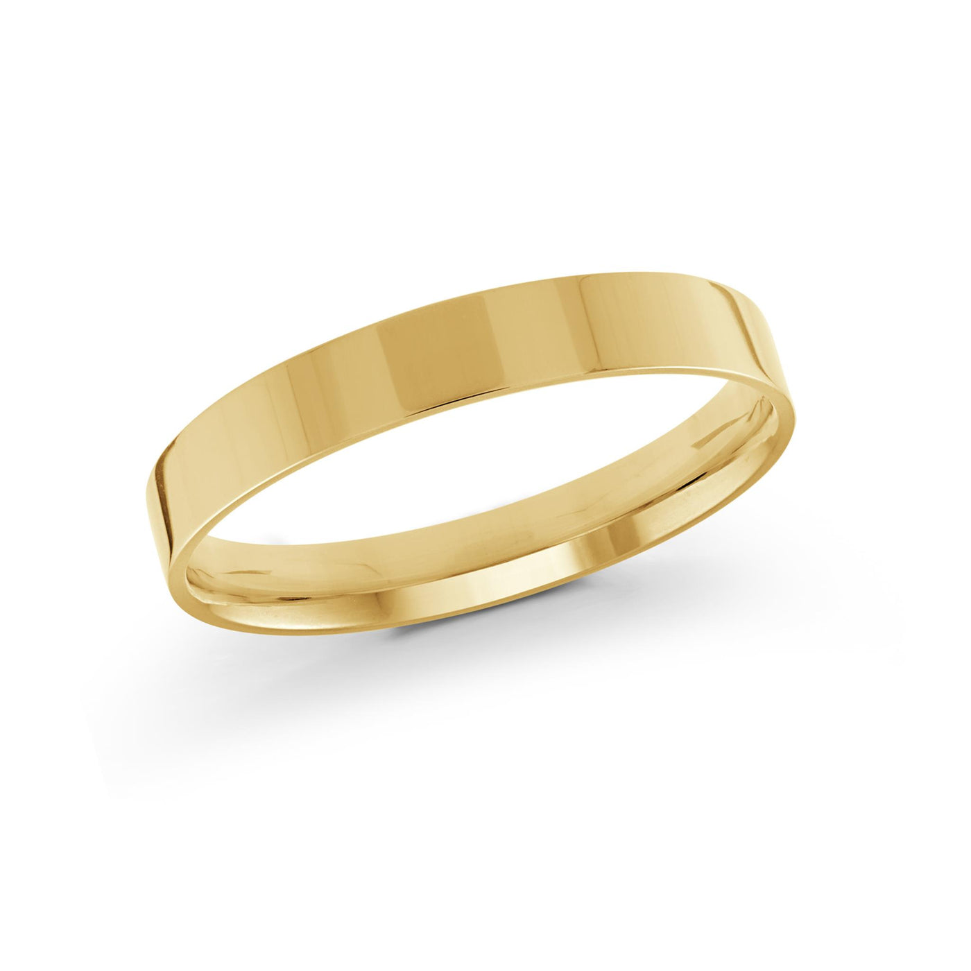 Malo 14K Yellow Gold 3mm Flat Wedding Band