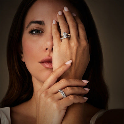 Armadani 14K White Gold 0.75ctw Lab Grown Diamond Wedding Band