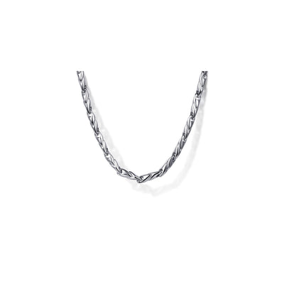 Gabriel Sterling Silver 2.7mm 24" Contemporary Chain
