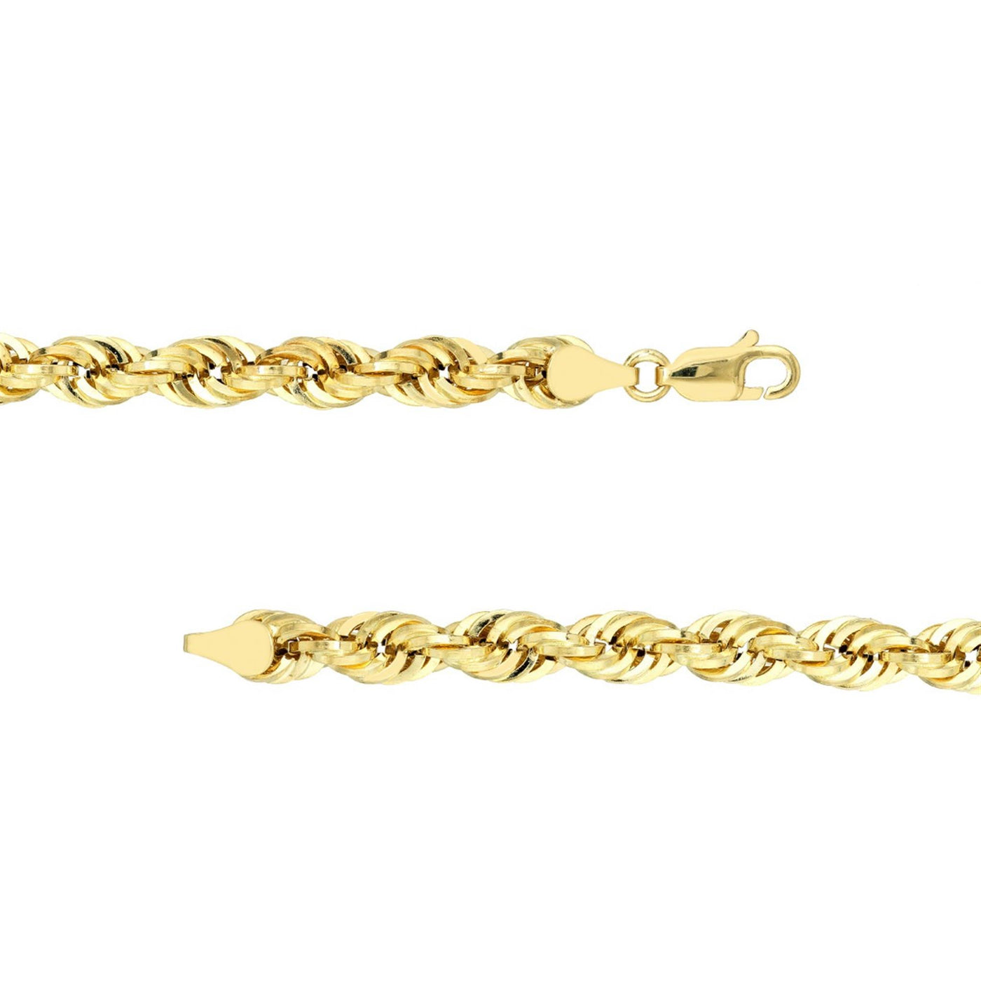 10K Yellow Gold 4.7mm 20" Rope Chain