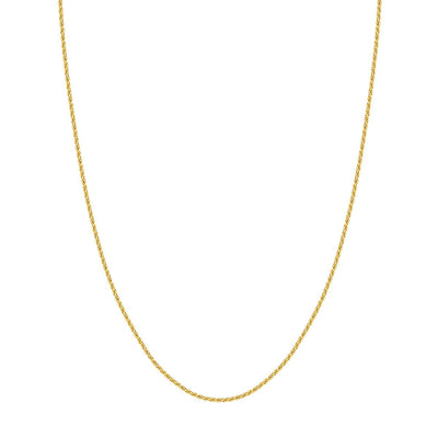 10K Yellow Gold 2.5mm 20" Rope Chain