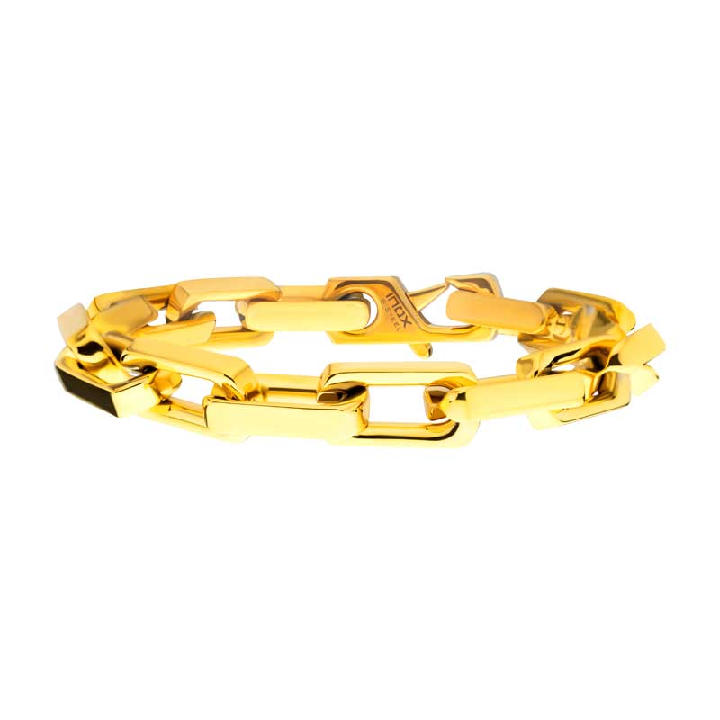 Inox 18K Gold IP Stainless Steel Bracelet