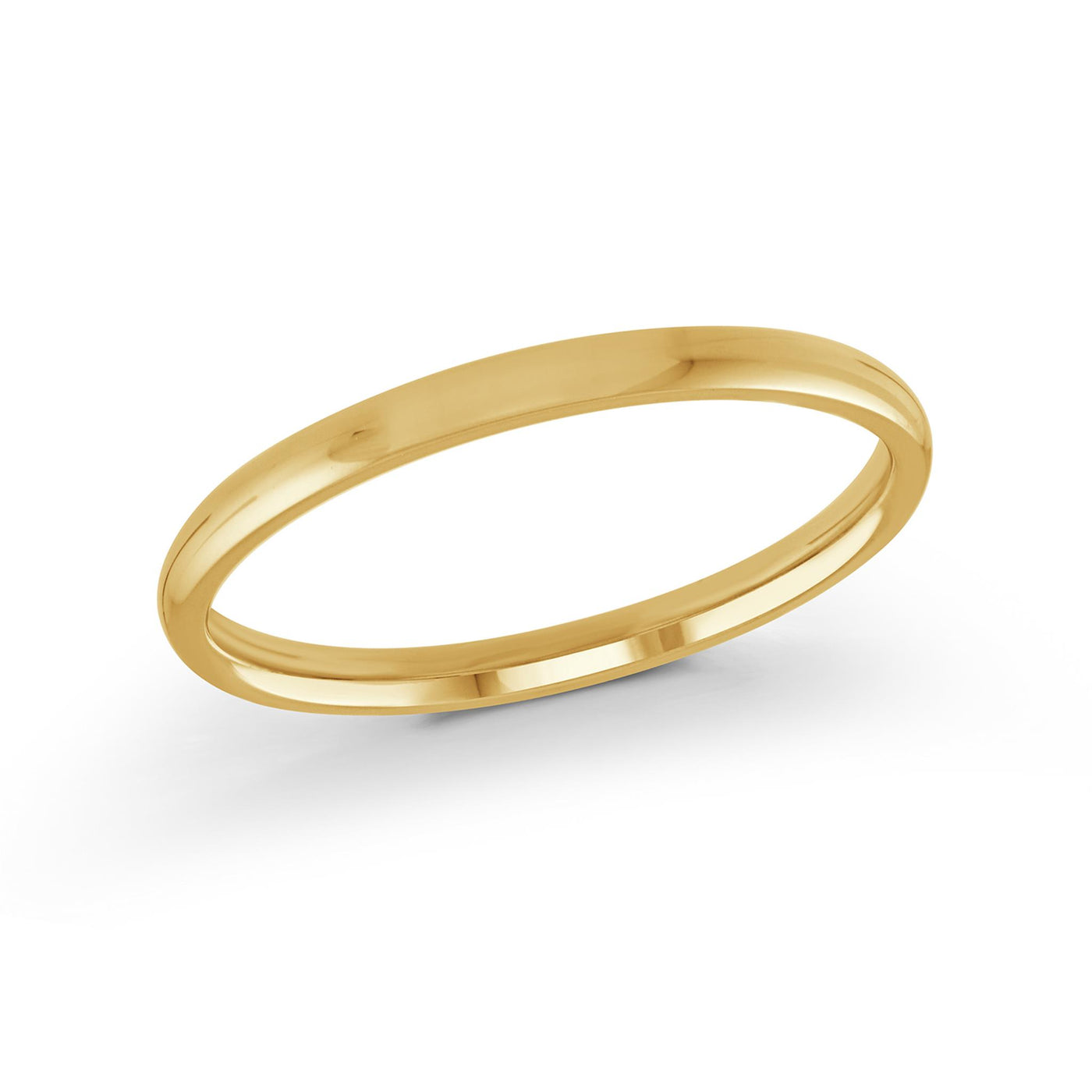 Malo 14K Yellow Gold 2mm Domed Wedding Band