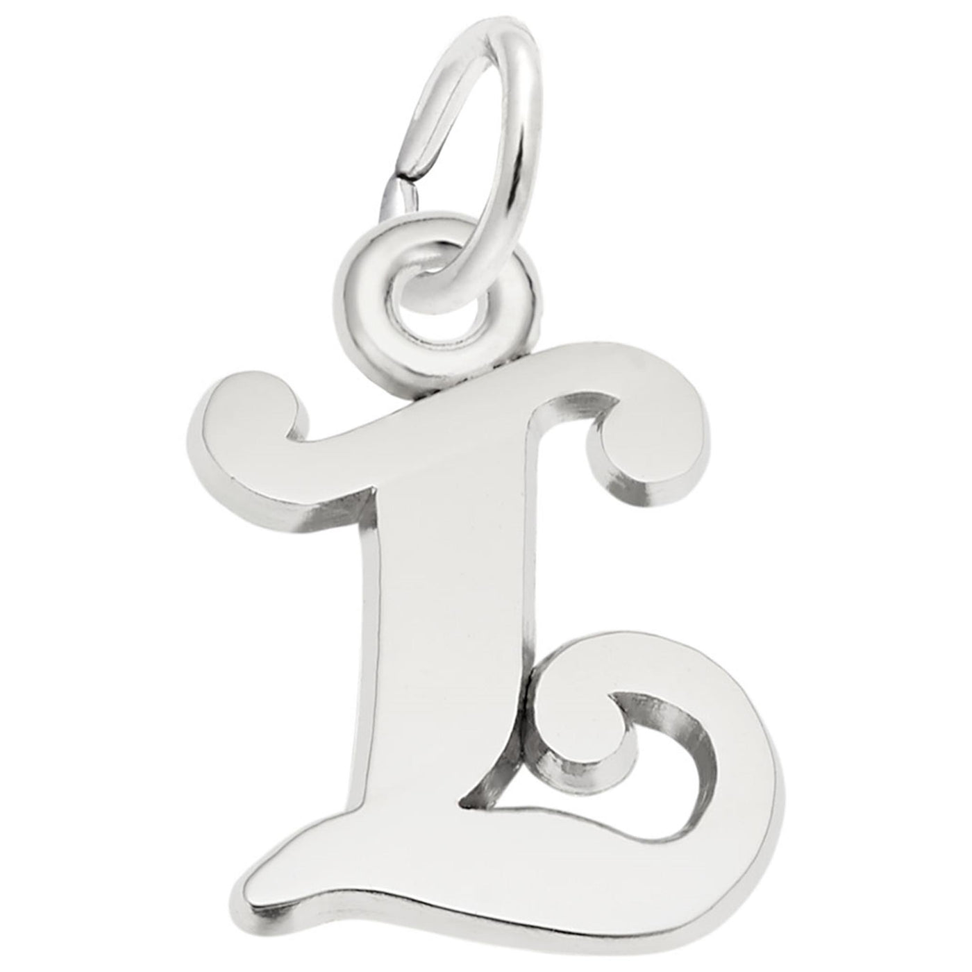 Sterling Silver Initial L
