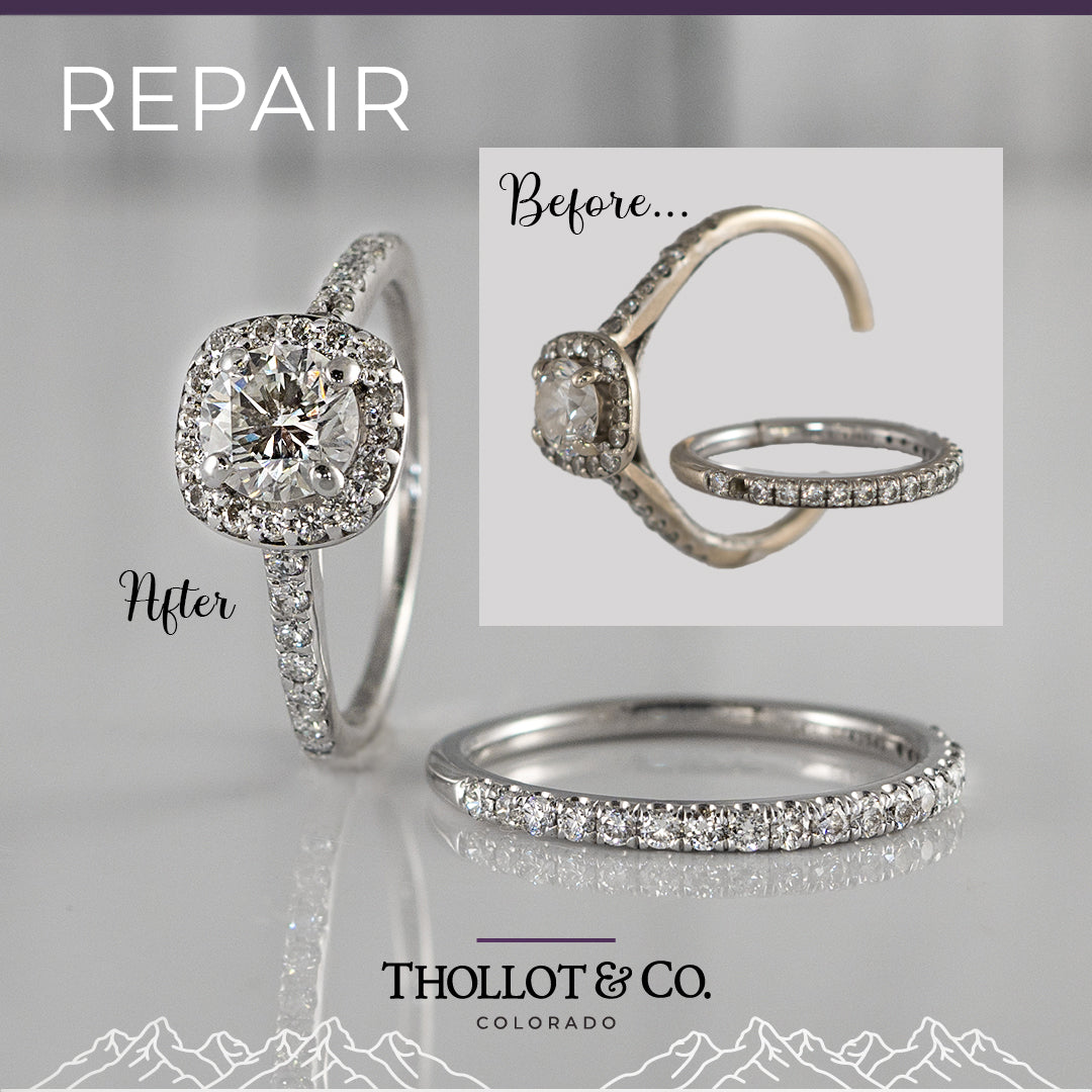 Discount Repair Engagement Ring Repair Near Me Gold Ring Jewellery