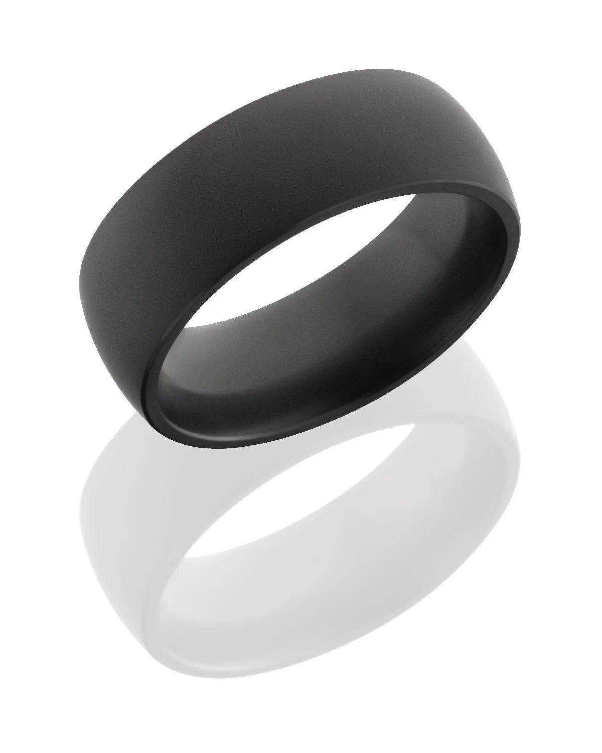 Elysium Black Diamond 8mm Elysium Lab Diamond Wedding Band