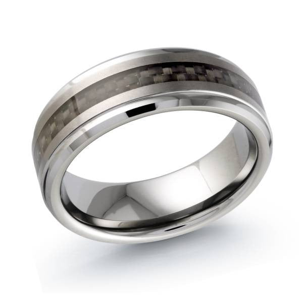 8mm Tungsten Wedding Band