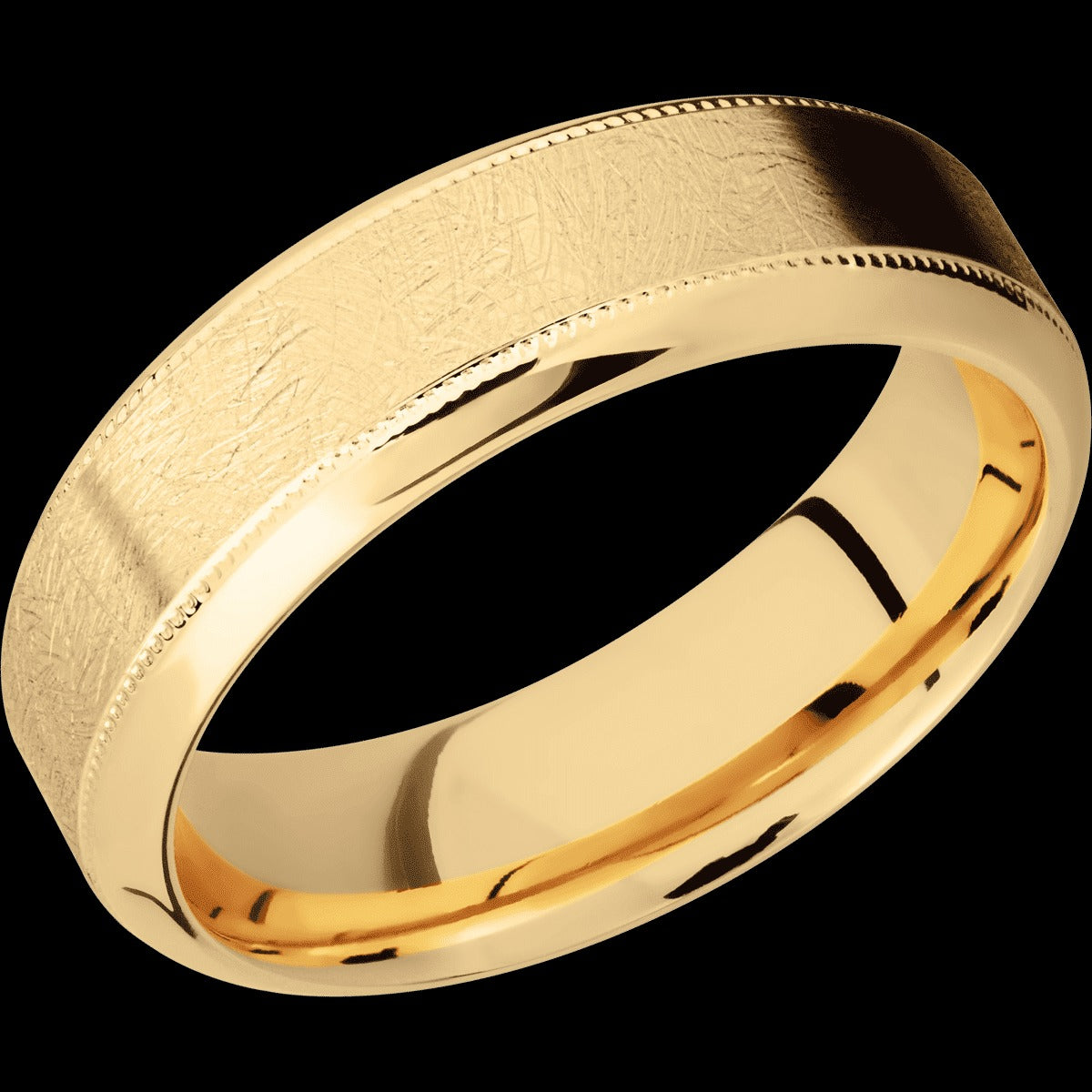 Lashbrook 14K Yellow Gold 7mm Flat Wedding Band