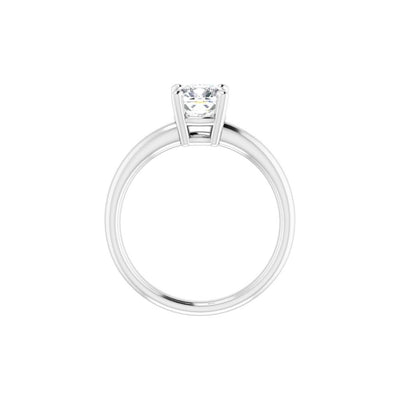 Ever & Ever 14K White Gold 4 Prong Style Diamond Semi-Mount Engagement Ring