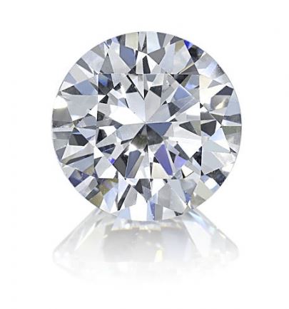 0.51ct VS1 F Round Diamond