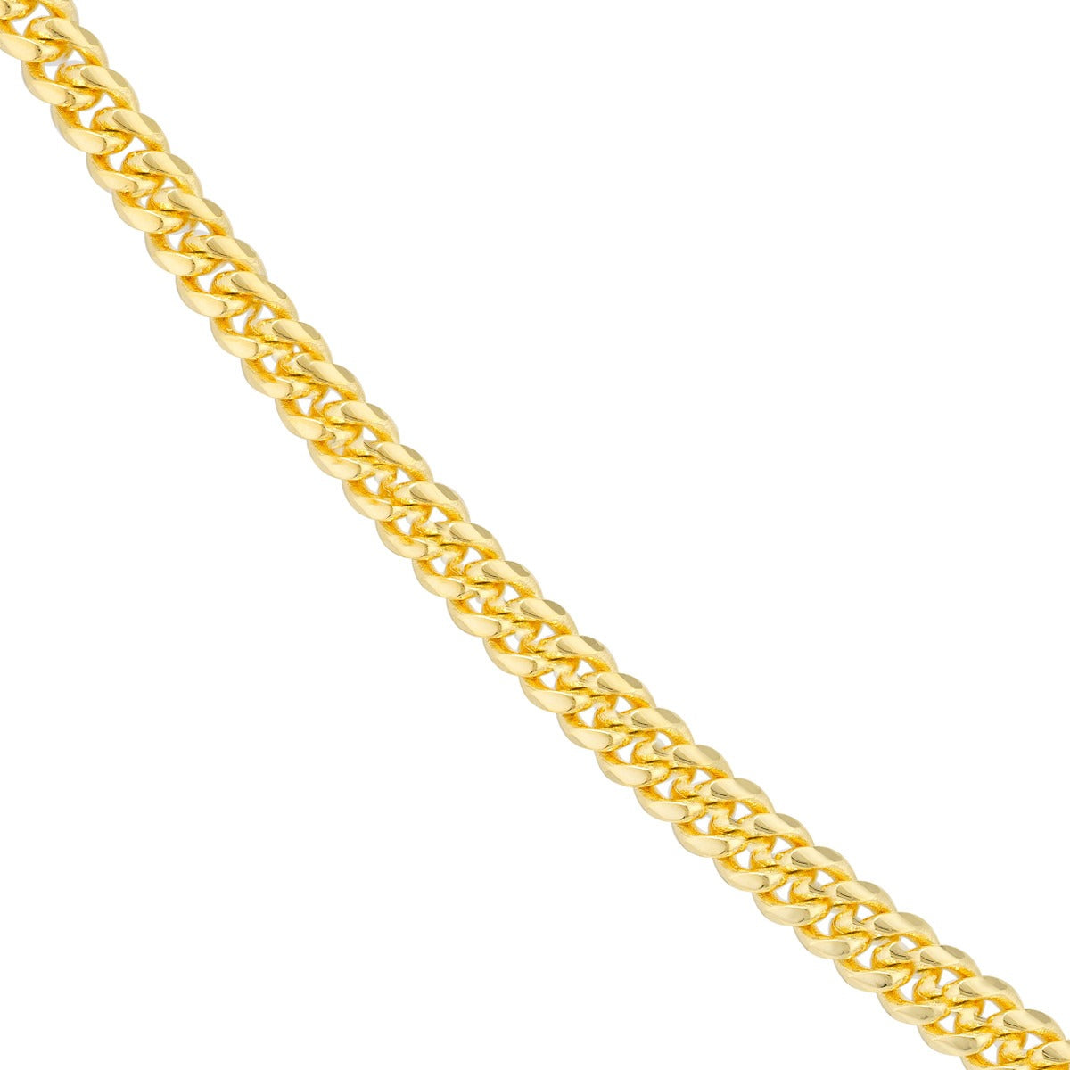 10K Yellow Gold 3.2mm 20" Miami Cuban Chain