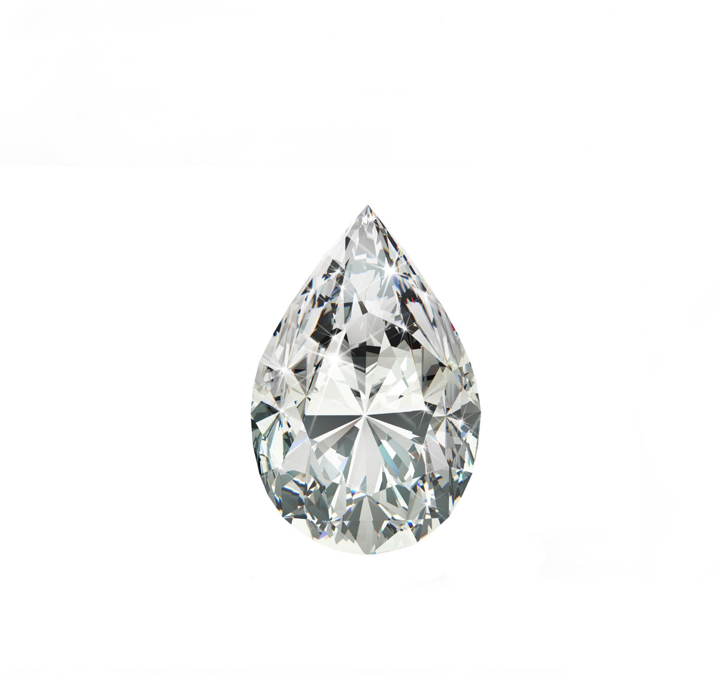 0.76ct I1 G Pear Diamond